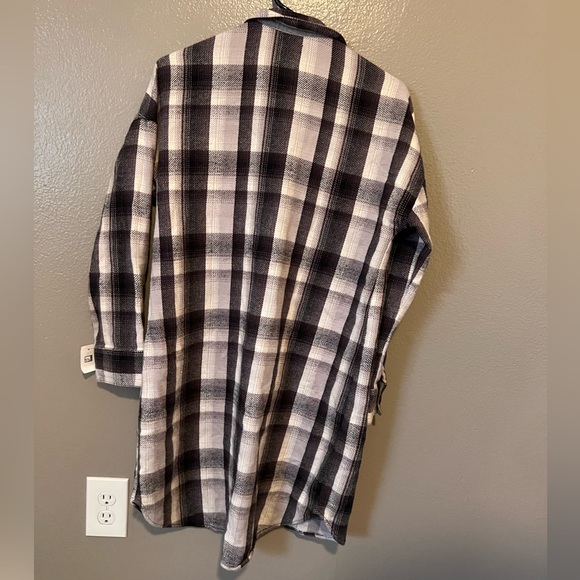 Alternative Apparel Flannel Shirt Dress Small - Picture 3 of 5